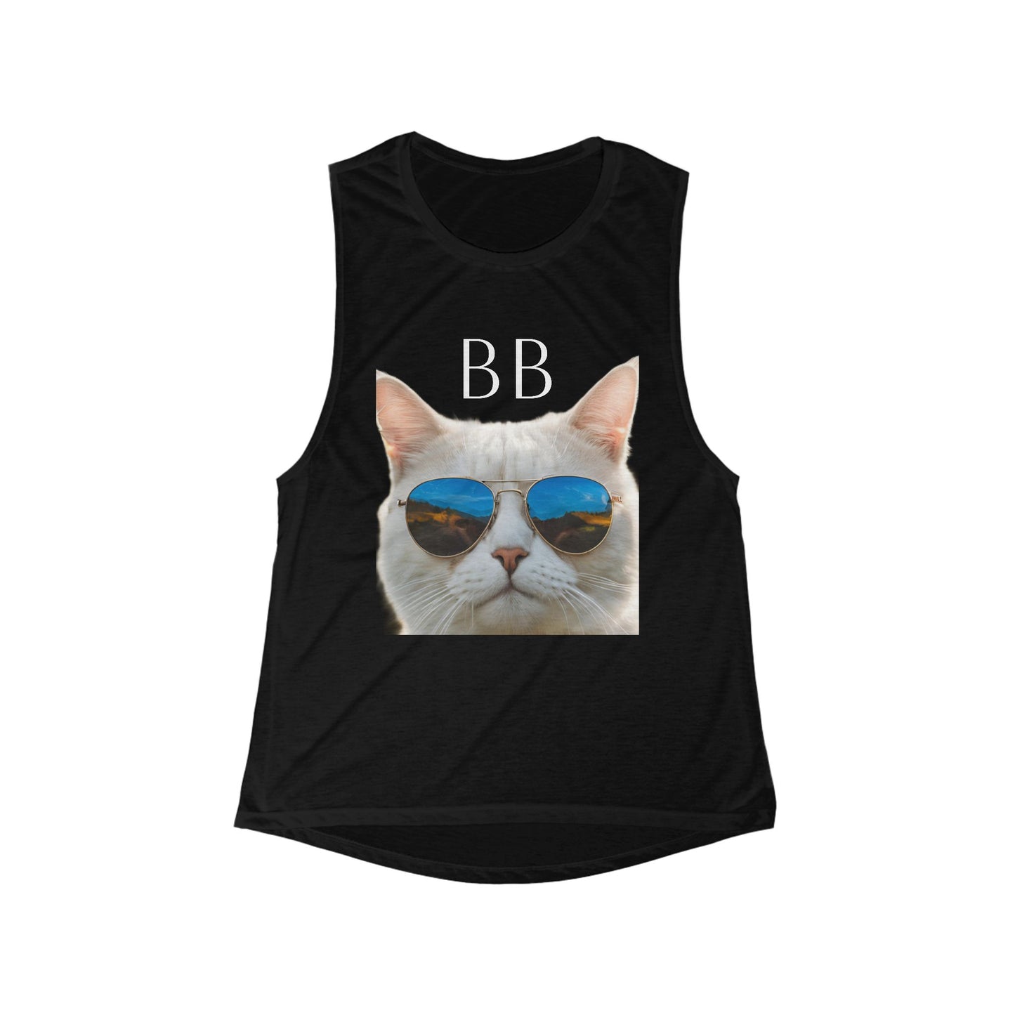 Women's Flowy Scoop Muscle Tank