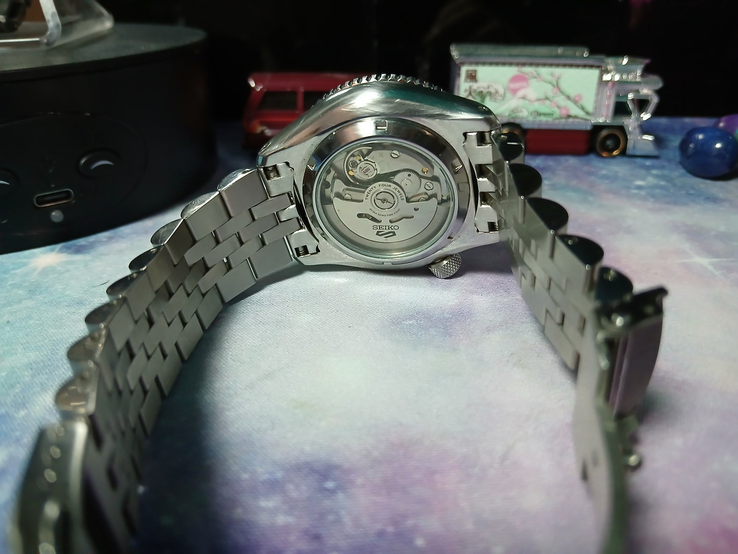 Custom Seiko Marine Master Batman