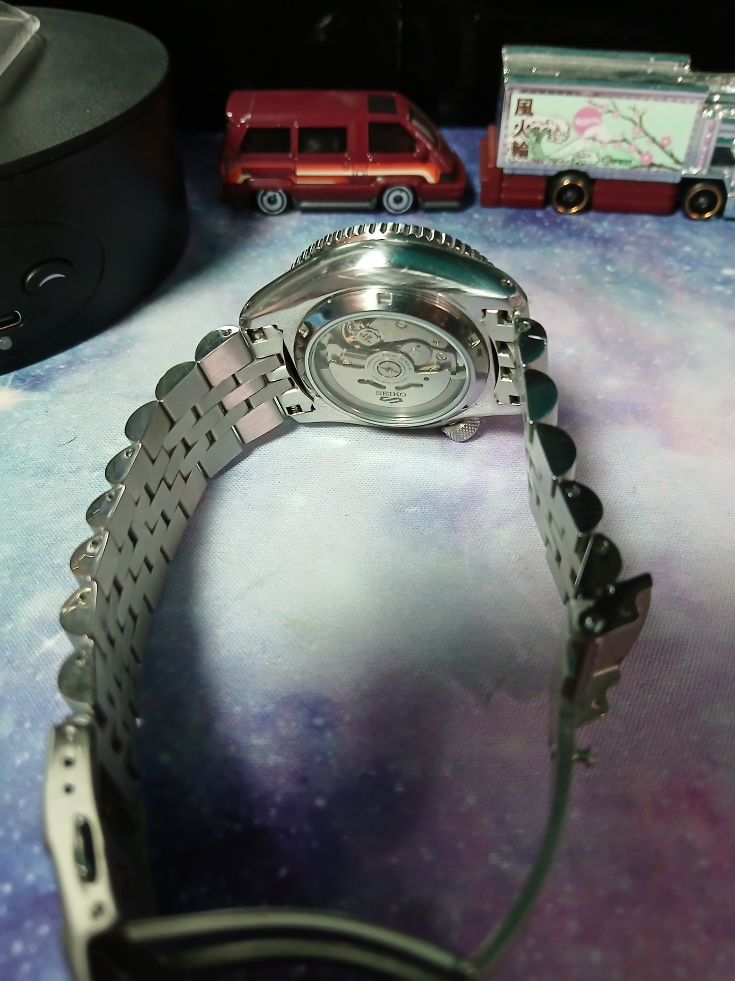 Custom Seiko Marine Master Batman
